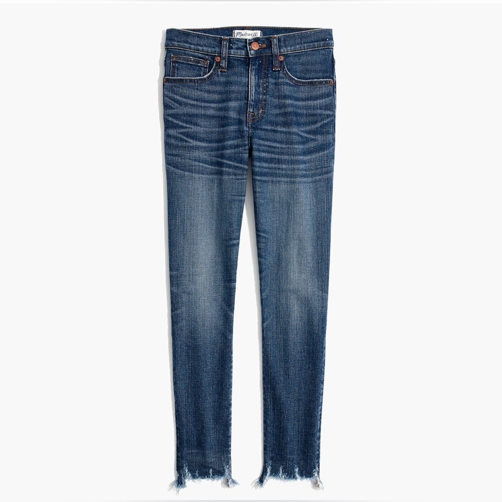Madewell 9" High-Rise Skinny Crop Jeans - Picture 2 of 9
